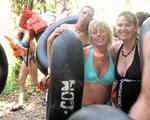 ?, Dianne & Dianne--cave tubing in Belize