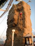 Rock Climbing on ship