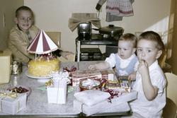 1960 (February 9) - TC, Susie, Jimmie @ Susie's first birthday.jpg
