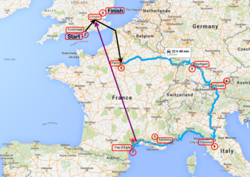 Our Route Map