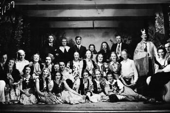 At the Operetta - Sept 1937