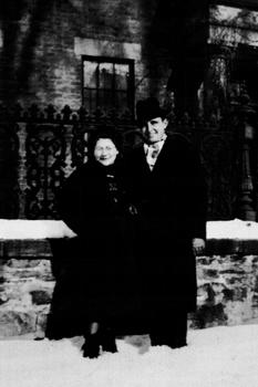 Edwina Akerley and Loyola Michaud - January 1938